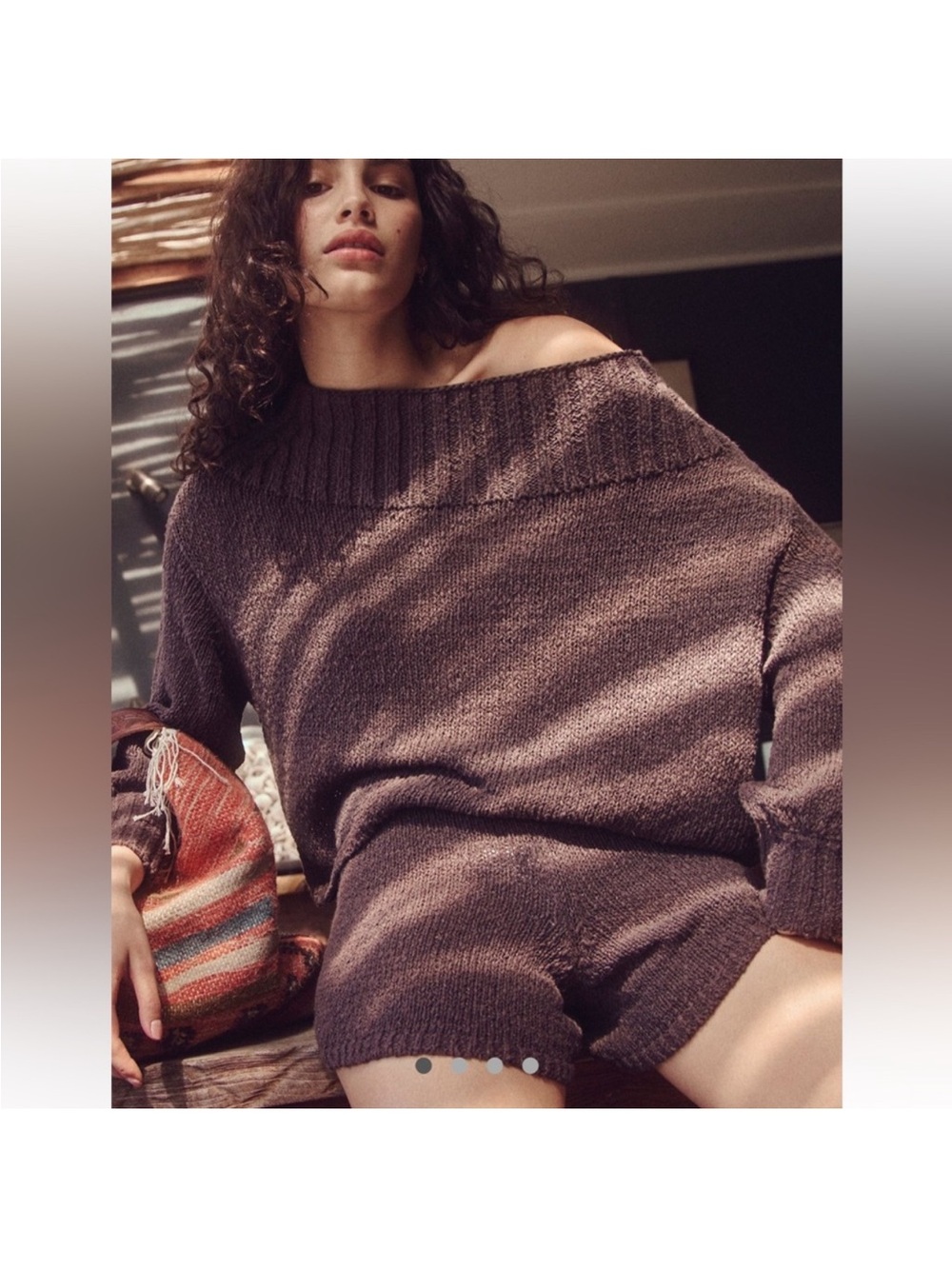 Free People, Free-est, KT Sweater Set, Holiday Chocolate Brown  Sold out !